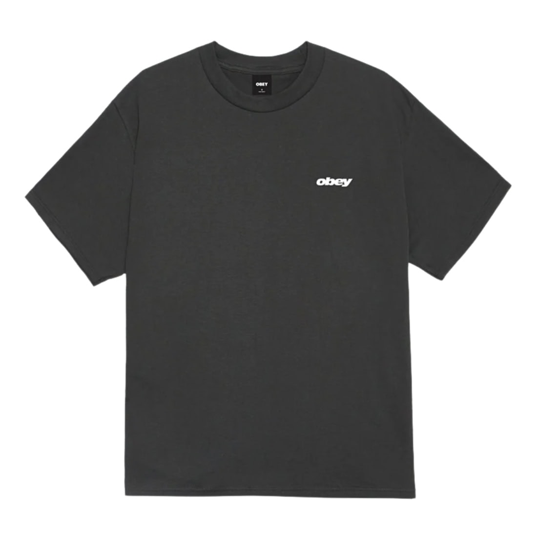 Obey Stronger Together T-Shirt - Vintage Black - Mens Graphic T-Shirt by Obey