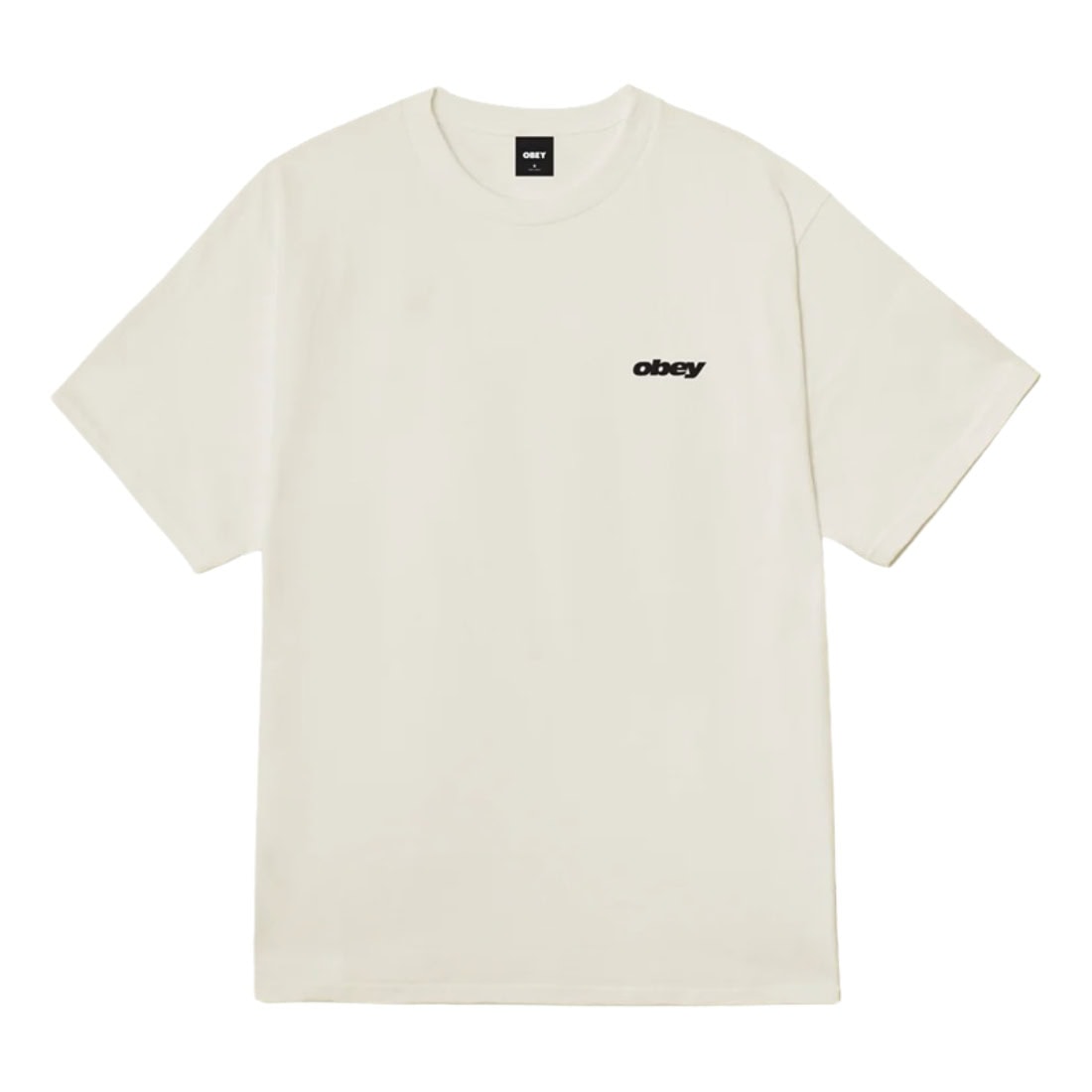 Obey Stronger Together T-Shirt - Vintage White - Mens Graphic T-Shirt by Obey