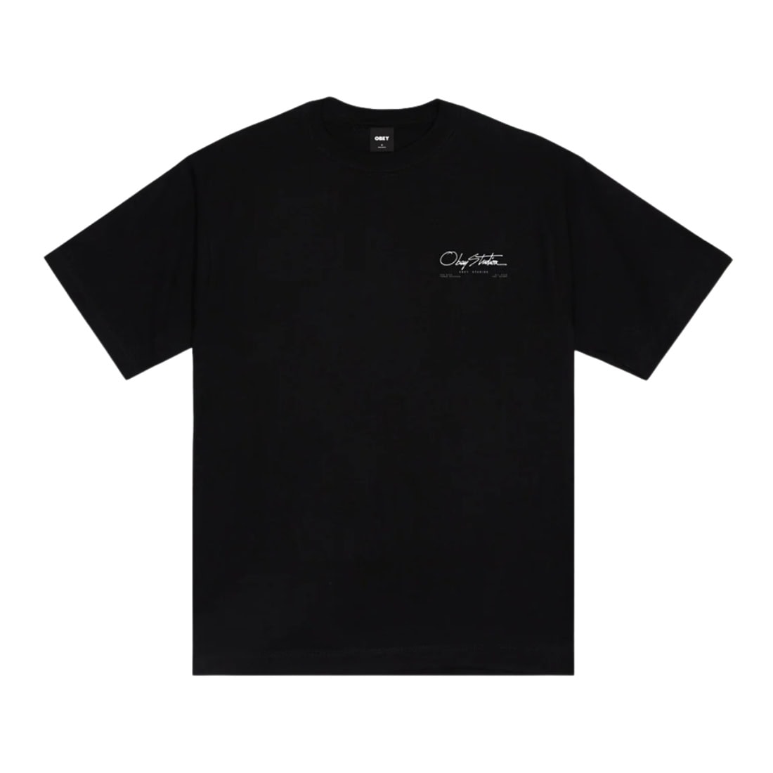 Obey Studios 3 Decades T-Shirt - Black - Mens Graphic T-Shirt by Obey