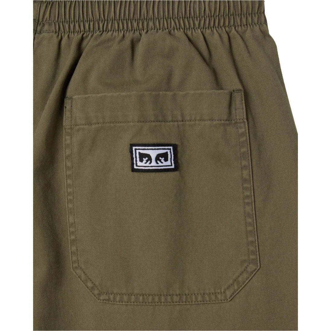 Obey Theo Easy Short - Smokey Olive Faded - Mens Walk Shorts by Obey