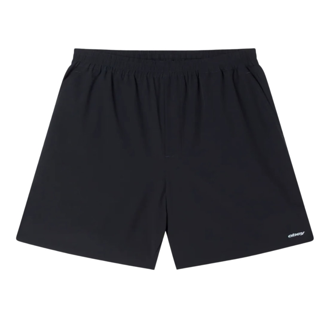 Obey Travel Short - Black - Mens Hybrid Shorts by Obey