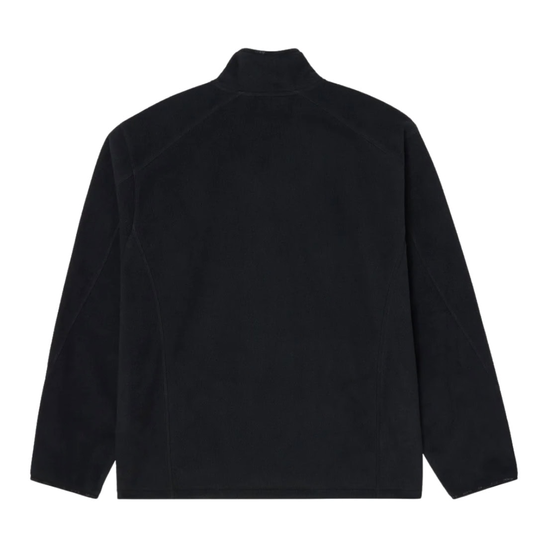 Obey Vetta Polar Fleece Pullover - Black - Mens Pullover Hoodie by Obey