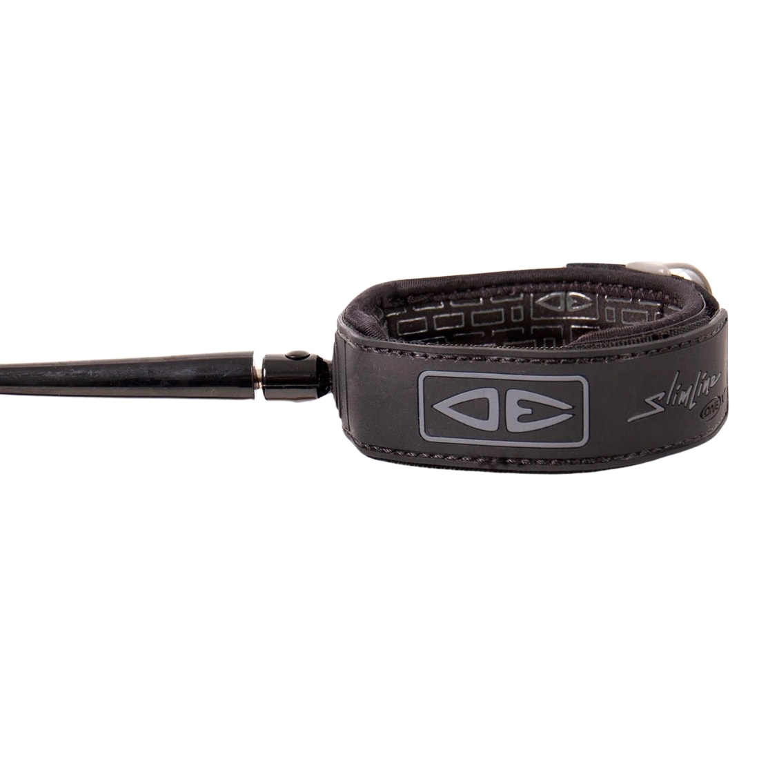 Ocean And Earth 6Ft Slimline Ultra-Light Pro Comp One XT Surfboard Leash - Black - 6ft Surfboard Leash by Ocean and Earth 6ft