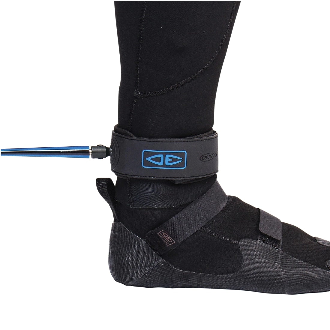 Ocean And Earth 7Ft One XT Cold Water Premium Surfboard Leash - Blue - 7ft Surfboard Leash by Ocean and Earth 7ft