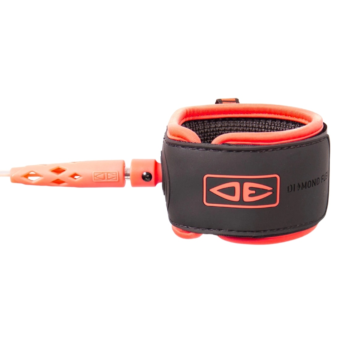 Ocean And Earth 8Ft Regular Surfboard Leash - Coral