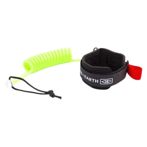 Ocean And Earth Basic Coiled Wrist Bodyboard Leash - Lime - Bodyboard Leash by Ocean and Earth One Size