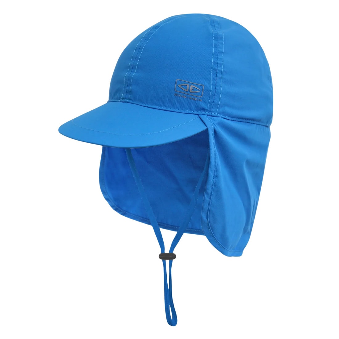 Ocean And Earth Kids Sunbreaker Spf50+ Beach Hat - Blue - Kids UV Rash Vest by Ocean and Earth One Size