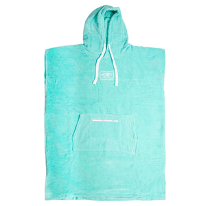 Ocean And Earth Ladies Hooded Poncho Towel - Mint