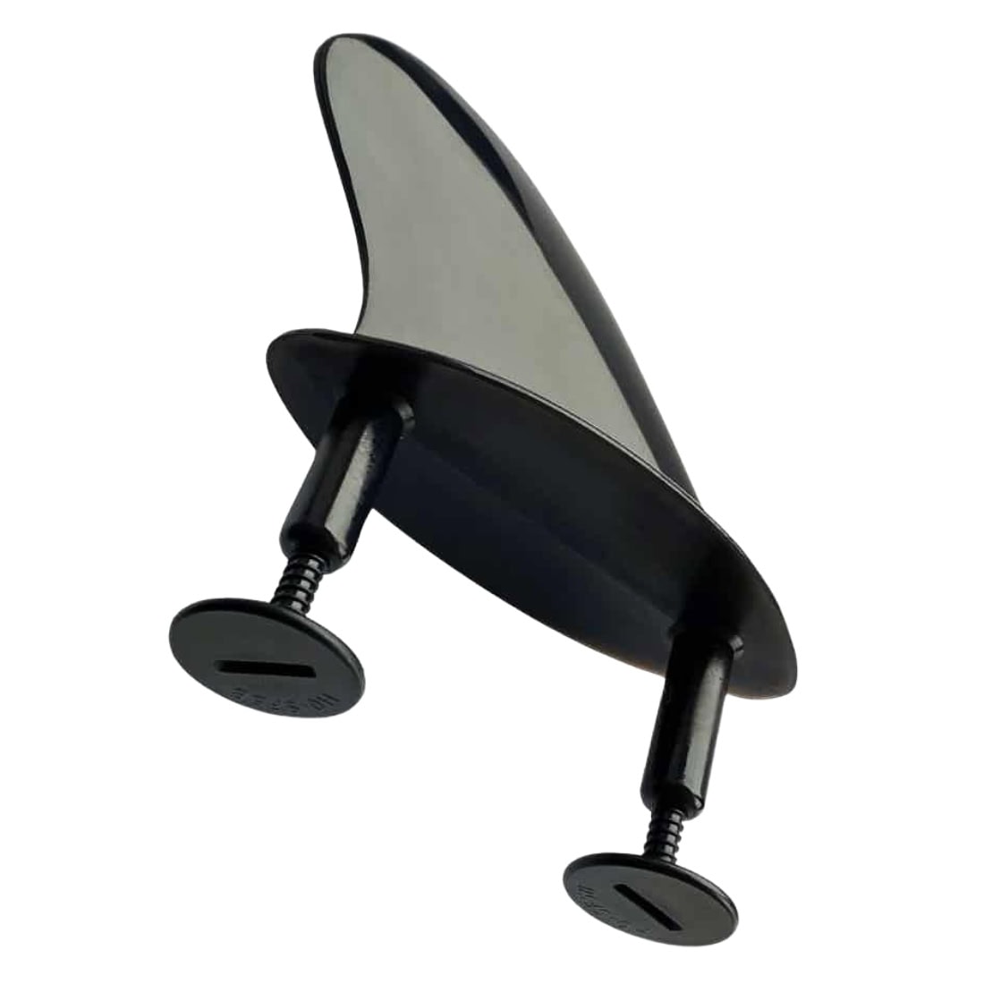 Ocean And Earth Replacement Softboard Surfboard Fin (Individual Fin) - Black - Surfboard Fin Accessory by Ocean and Earth One Size