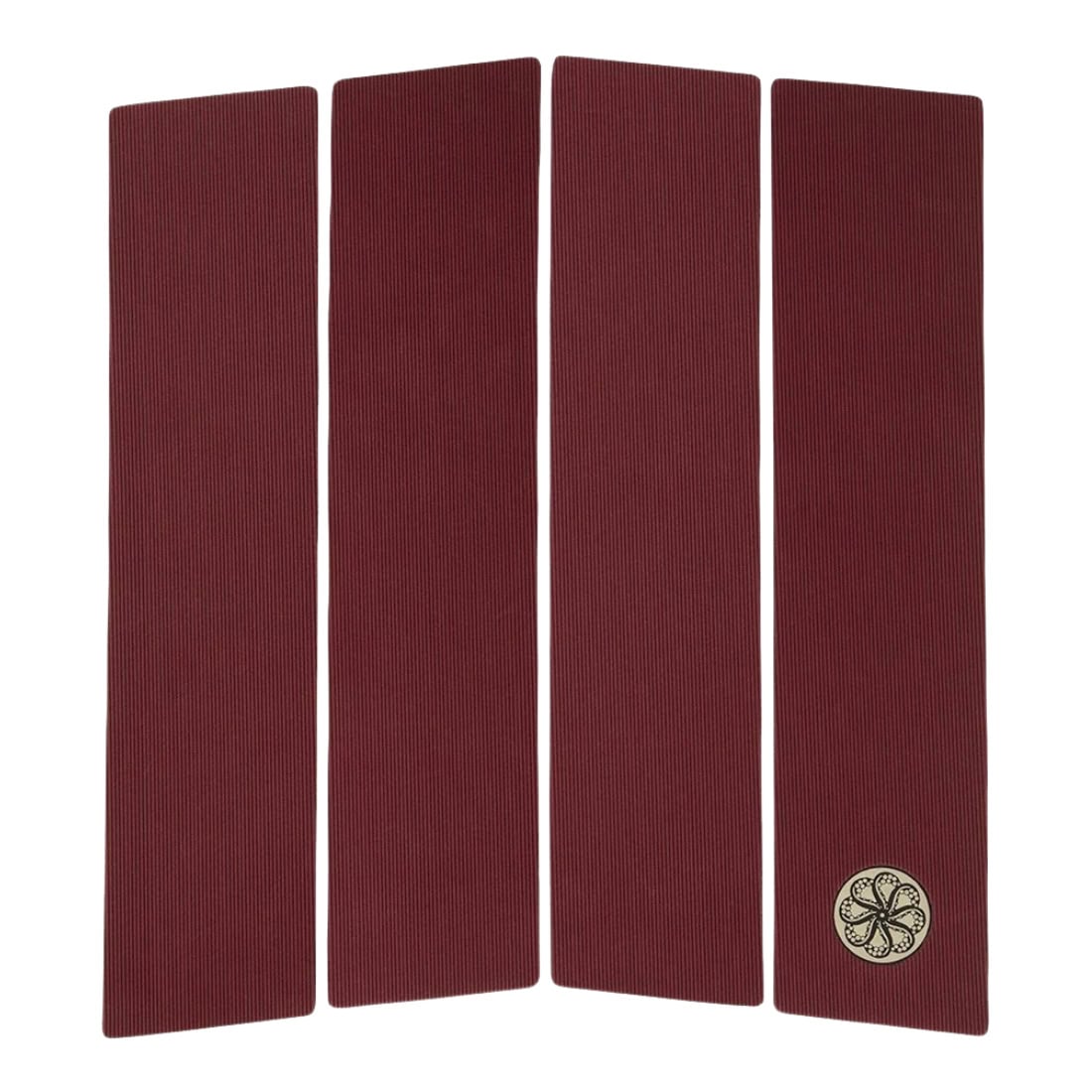 Octopus Front Deck Grip Traction Pad - Burgundy - Full Traction/Front Foot Surfboard Pad by Octopus