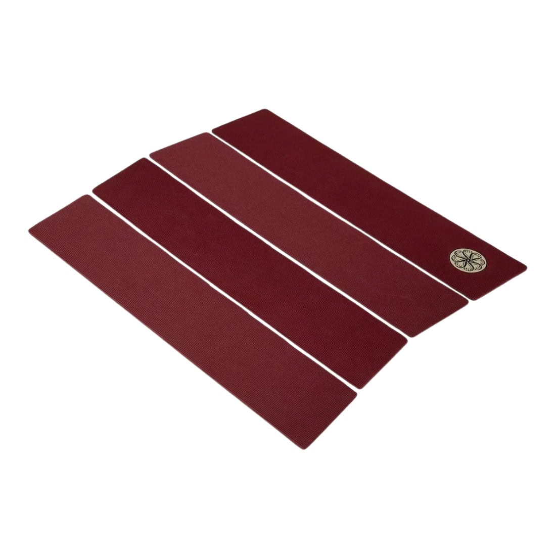 Octopus Front Deck Grip Traction Pad - Burgundy - Full Traction/Front Foot Surfboard Pad by Octopus