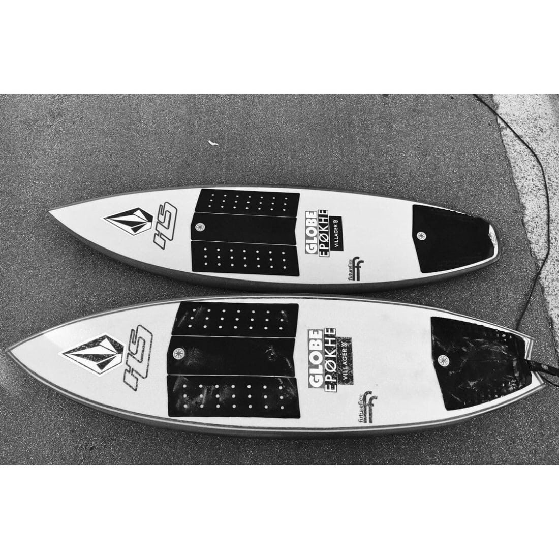 Octopus Front Deck II Traction Pad - Black - Full Traction/Front Foot Surfboard Pad by Octopus