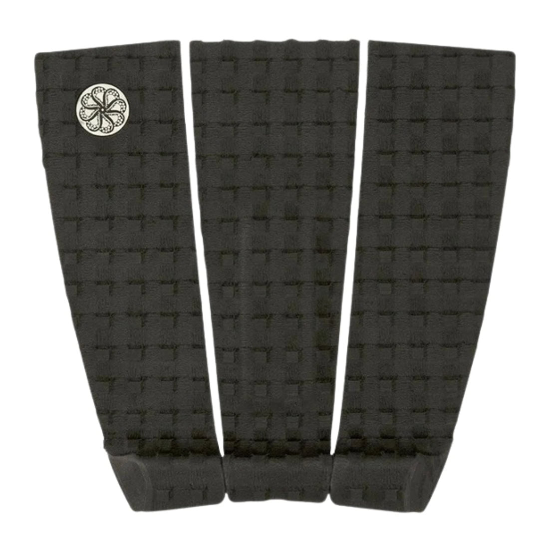 Octopus J Wide Surfboard Tail Pad - Black - 3 Piece Tail Pad by Octopus