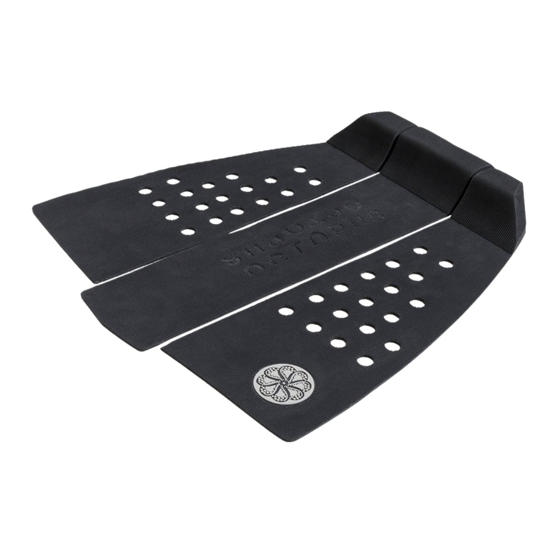 Octopus Split III Corduroy Traction Tail Pad - Black - 3 Piece Tail Pad by Octopus