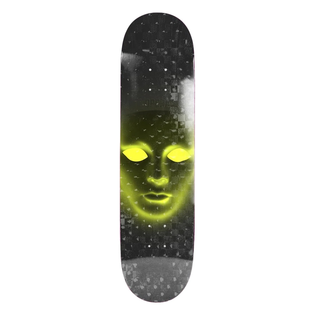 Opera 8.0 Face Deck - Black Holographic - Skateboard Deck by Opera 8.0 inch