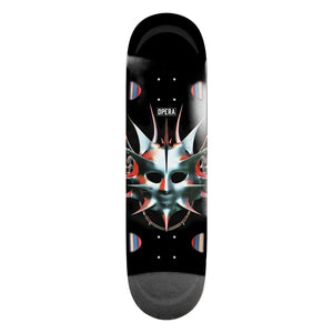 Opera 8.5 Spike Deck - Black - Skateboard Deck by Opera 8.5 inch