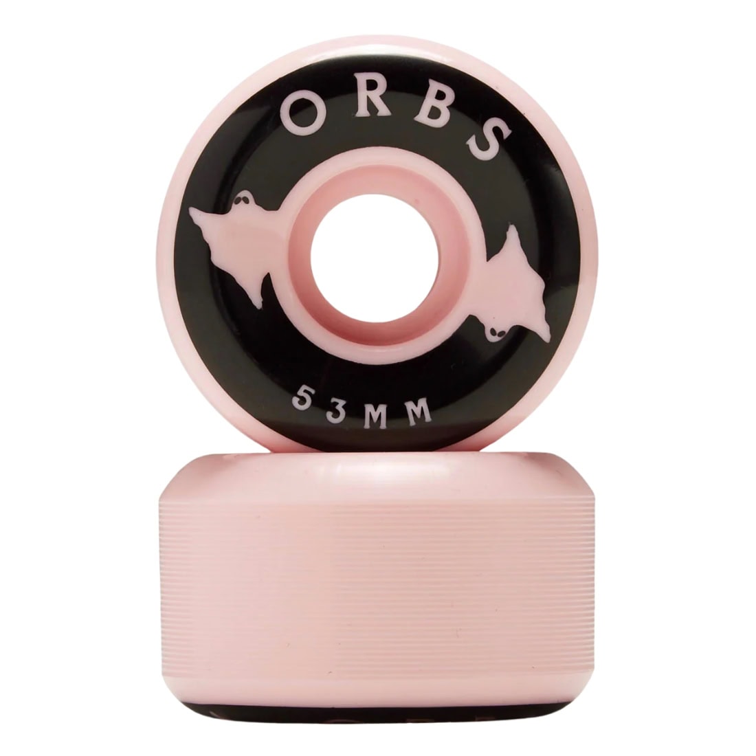 Orbs 53mm Specters Solid Conical 99A Wheels - Light Pink - Skateboard Wheels by Orbs 53mm