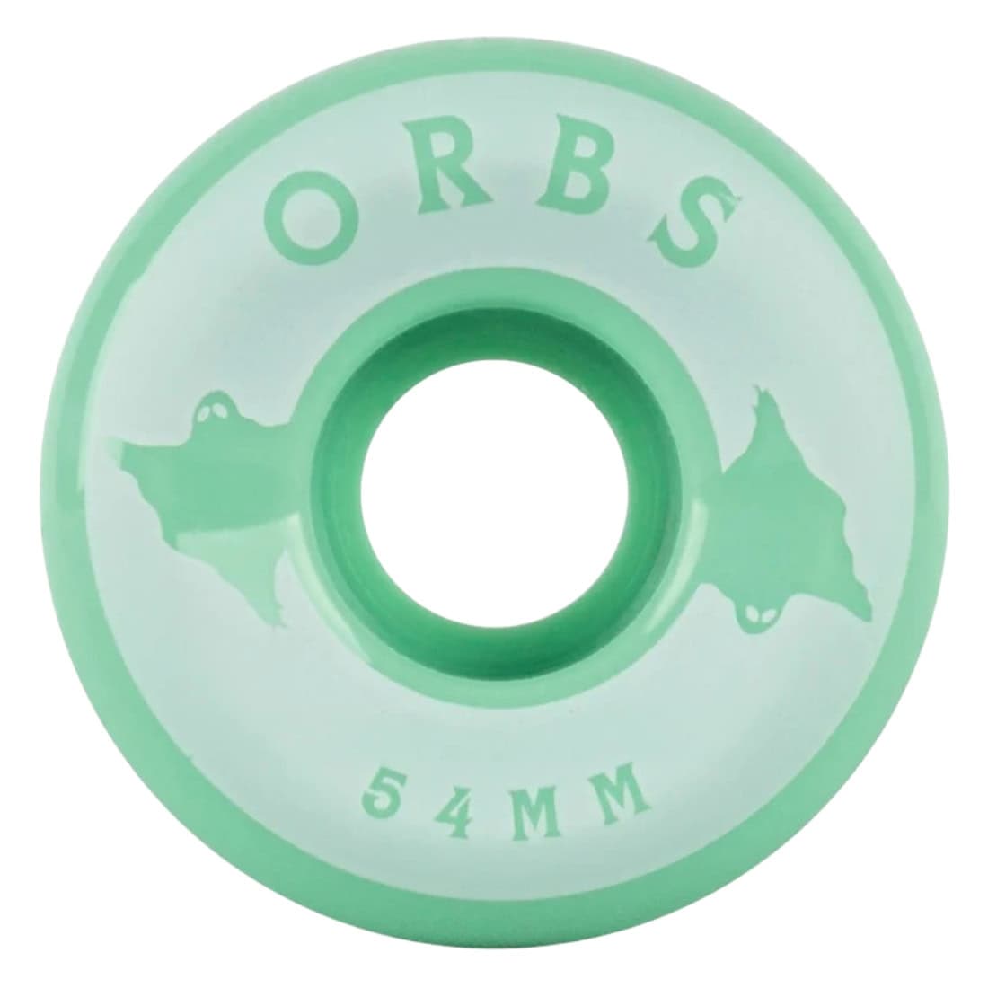 Orbs 54mm Specters Solid Conical 99A Wheels - Mint - Skateboard Wheels by Orbs 54mm