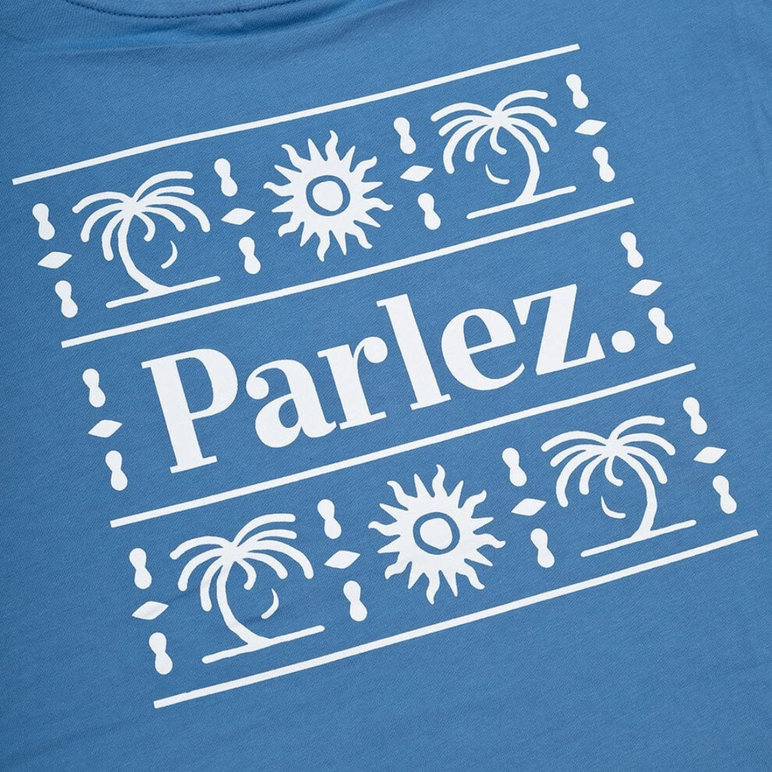 Parlez Ardor T-Shirt - Azure - Mens Graphic T-Shirt by Parlez