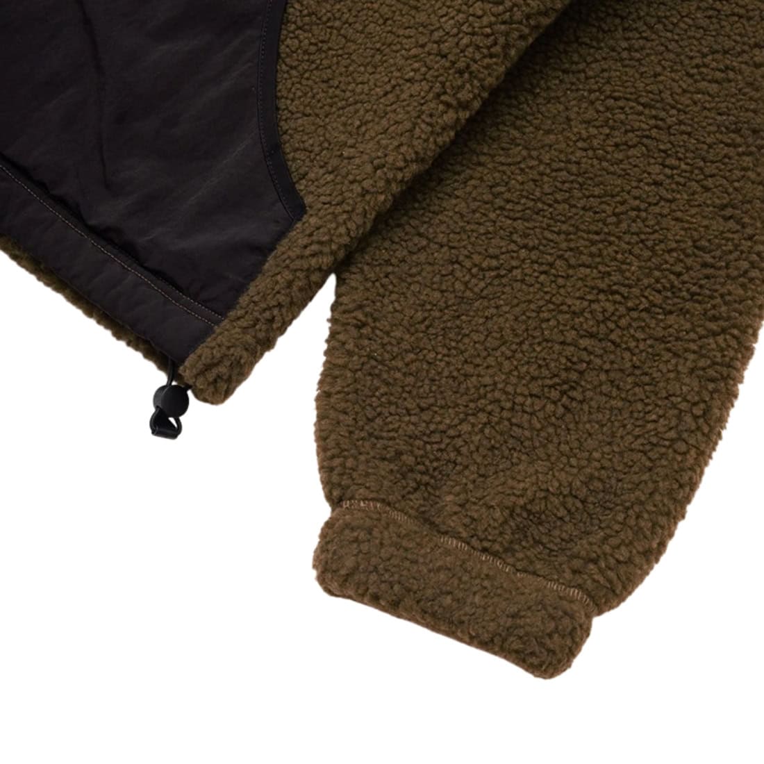 Parlez Ascend Fleece - Moss - Mens Zip Up Hoodie by Parlez