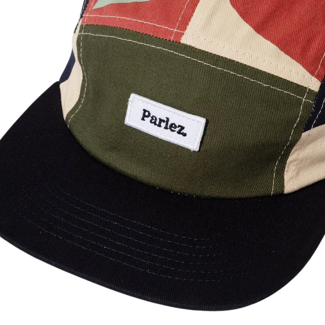 Parlez Auden 5 Panel Cap - Multi - 5 Panel Cap by Parlez One Size