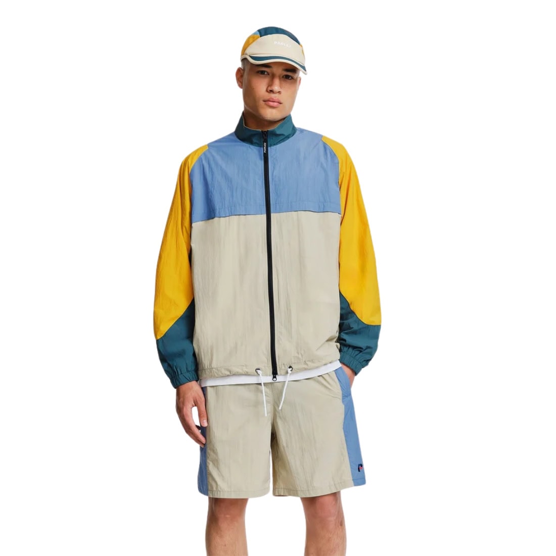 Parlez Breeze Jacket - Azure - Mens Windbreaker/Rain Jacket by Parlez