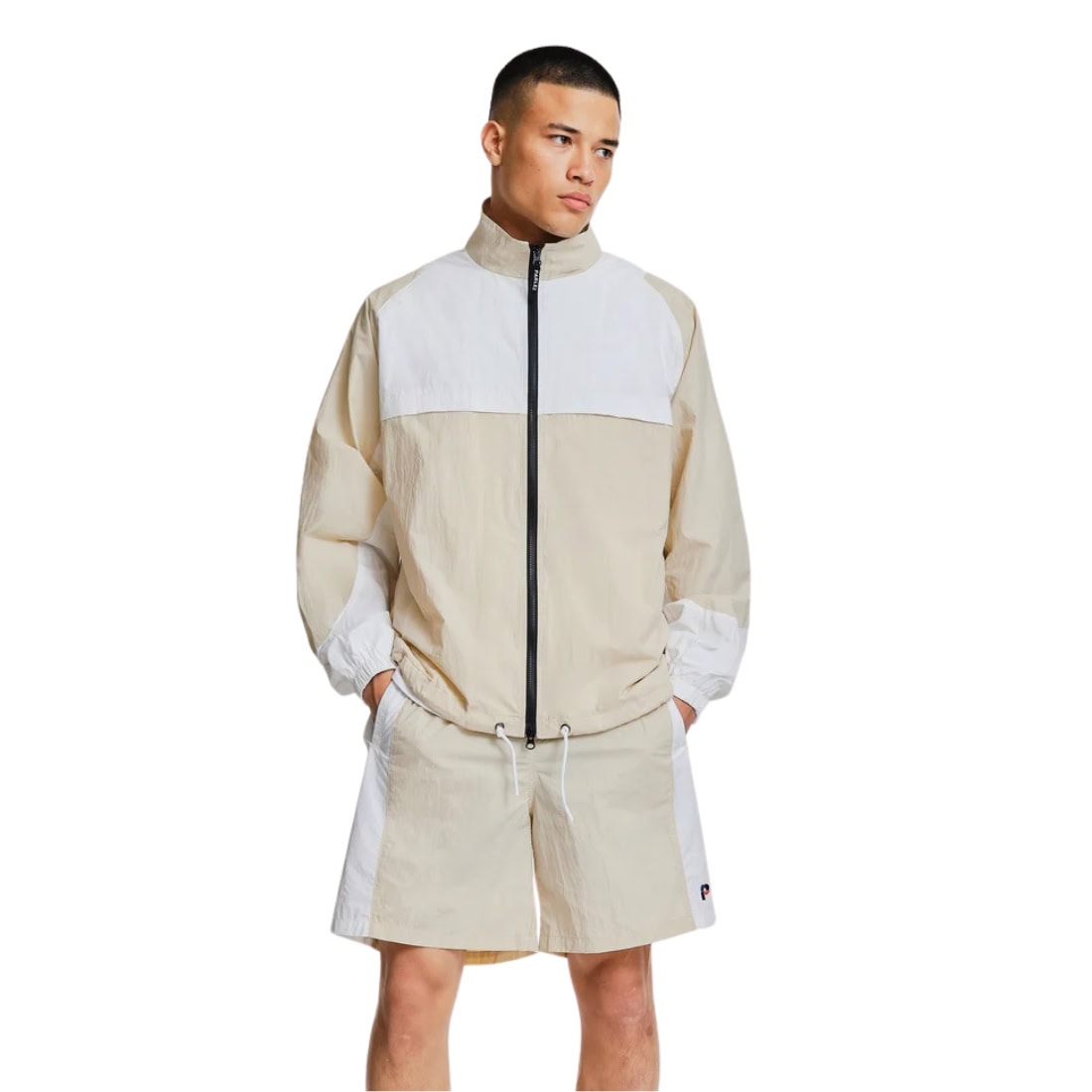 Parlez Breeze Jacket - White - Mens Windbreaker/Rain Jacket by Parlez