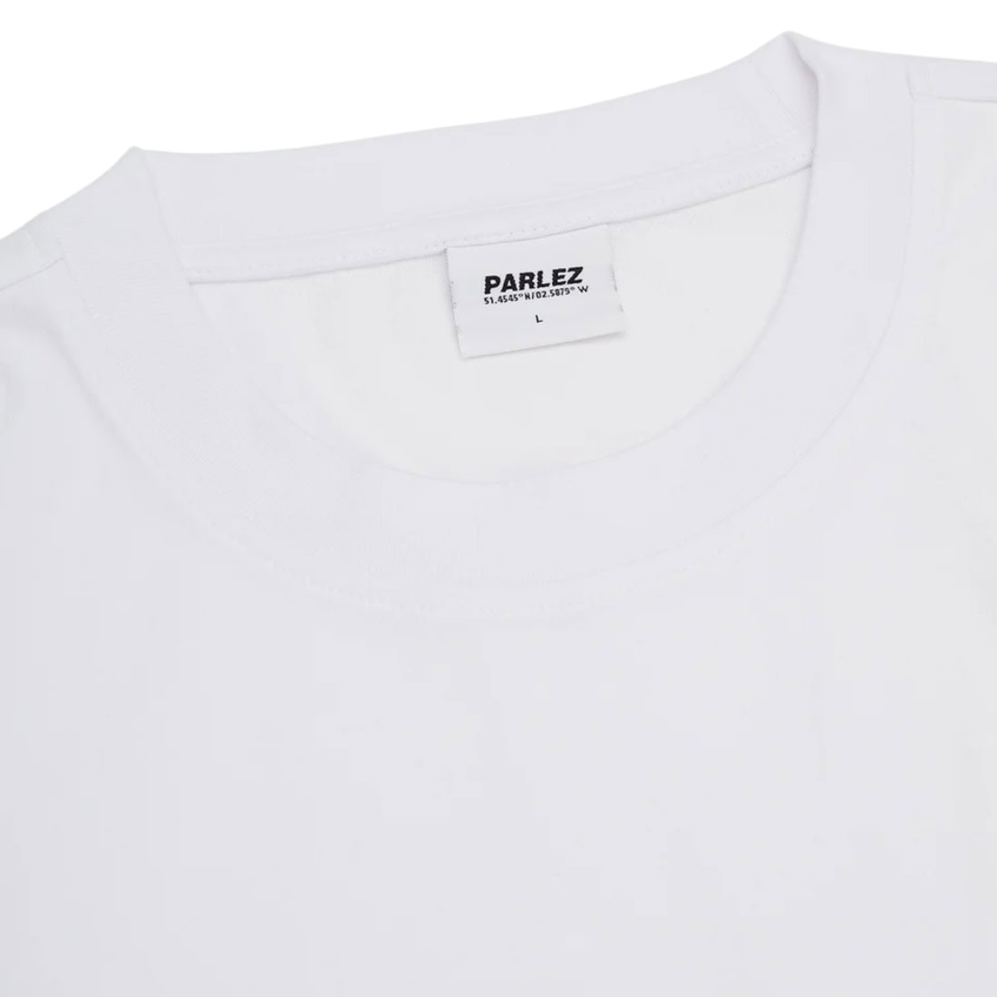 Parlez Cantil T-Shirt - White - Mens Graphic T-Shirt by Parlez