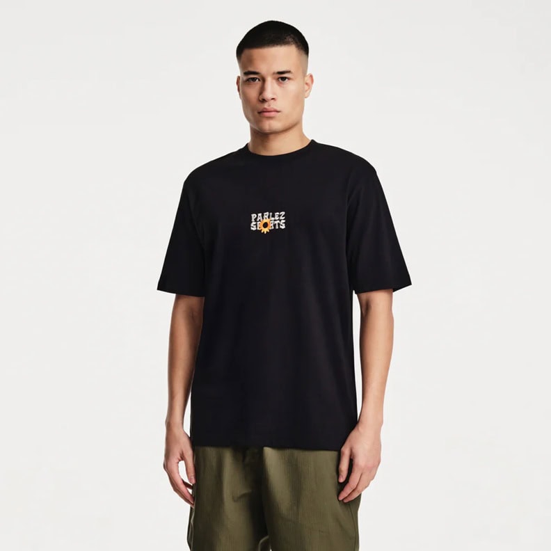 Parlez Celeste T-Shirt - Black - Mens Graphic T-Shirt by Parlez