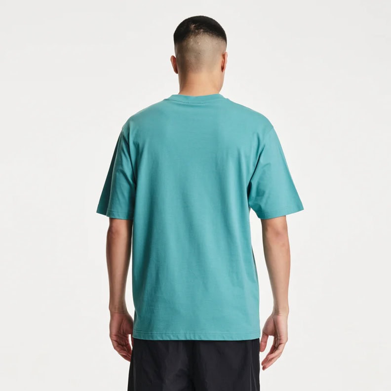 Parlez Celeste T-Shirt - Leaf - Mens Graphic T-Shirt by Parlez