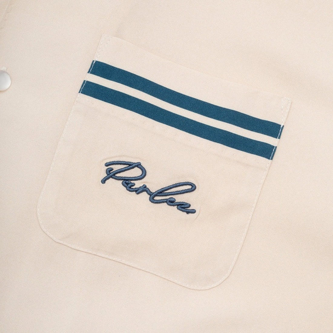 Parlez Channel Short Sleeve Shirt - Shell - Mens Casual Shirt by Parlez