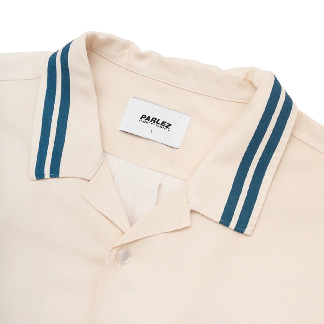 Parlez Channel Short Sleeve Shirt - Shell - Mens Casual Shirt by Parlez