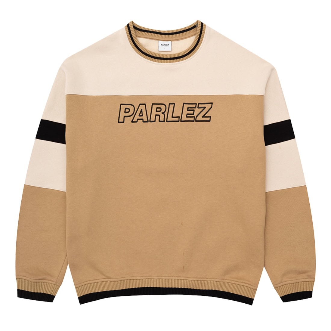Parlez Club OS Oversized Sweatshirt - Shell - Mens Crew Neck Sweatshirt by Parlez
