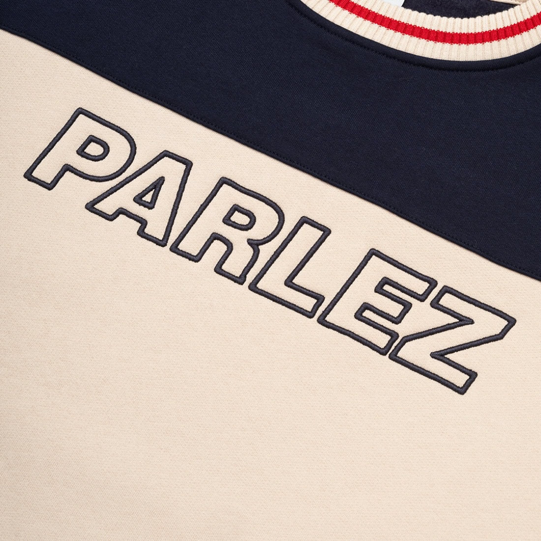 Parlez Club OS Oversized Sweatshirt - Midnight - Mens Crew Neck Sweatshirt by Parlez