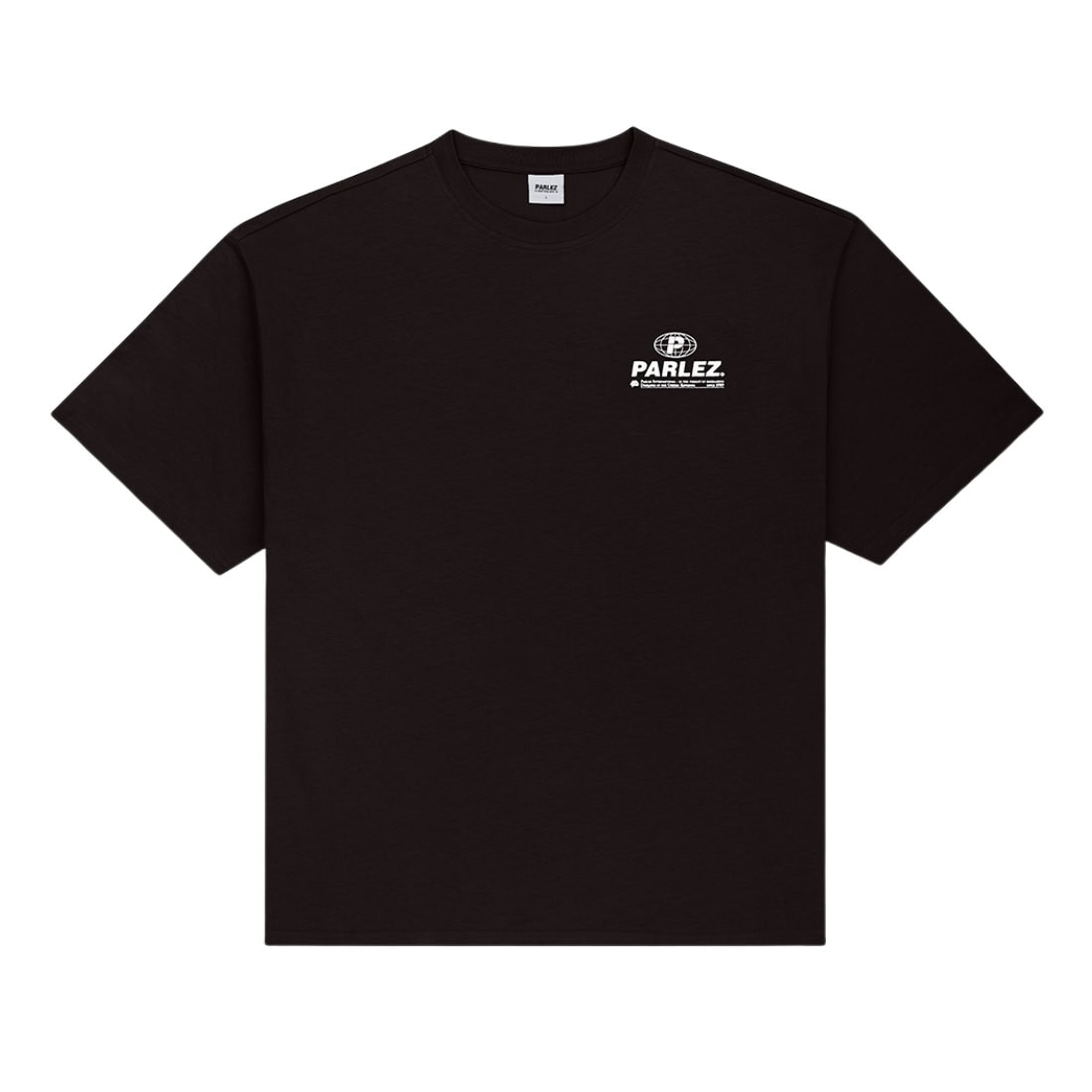 Parlez Craft OS Oversized T-Shirt - Black - Mens Graphic T-Shirt by Parlez