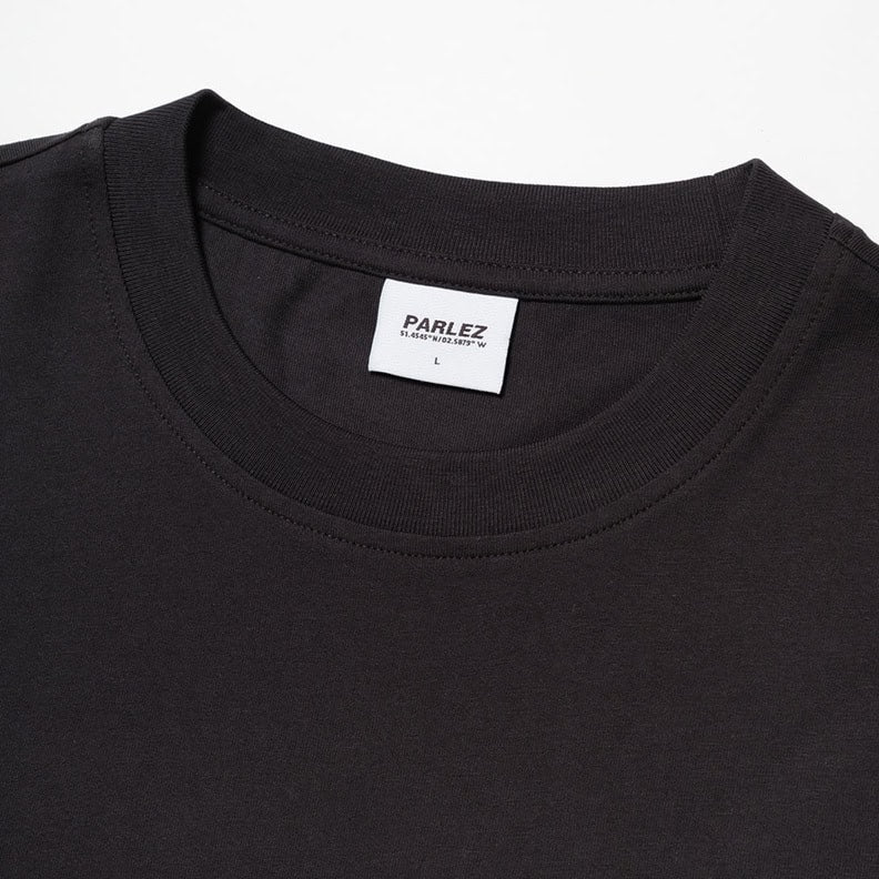 Parlez Diego T-Shirt - Black - Mens Graphic T-Shirt by Parlez