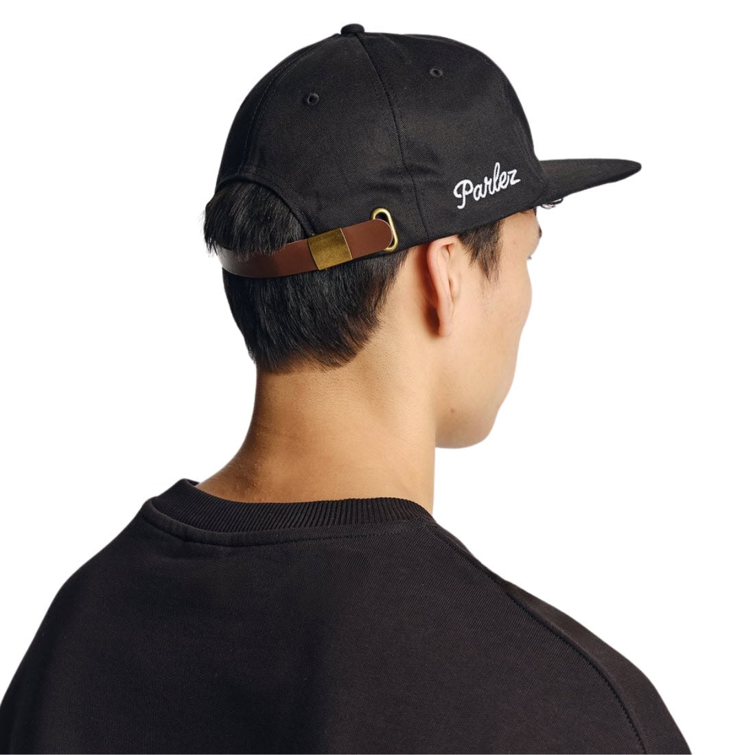 Parlez Homerun Cap - Black - Strapback Cap by Parlez One Size