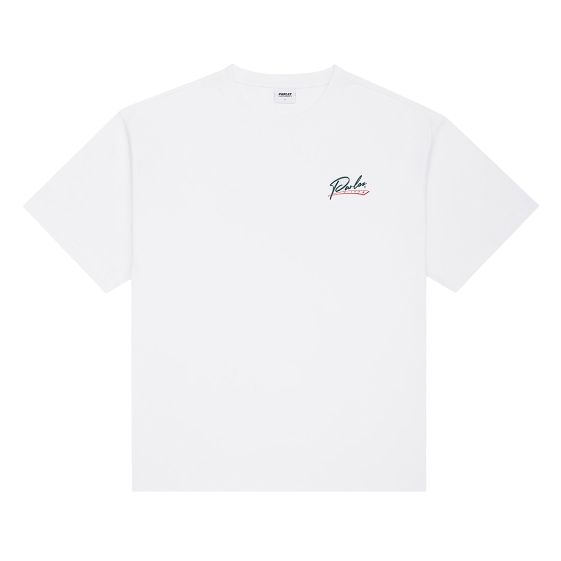 Parlez Inning OS Oversized T-Shirt - White - Mens Graphic T-Shirt by Parlez