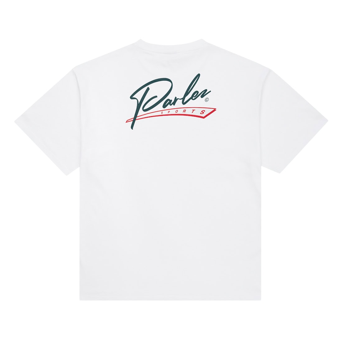 Parlez Inning OS Oversized T-Shirt - White - Mens Graphic T-Shirt by Parlez