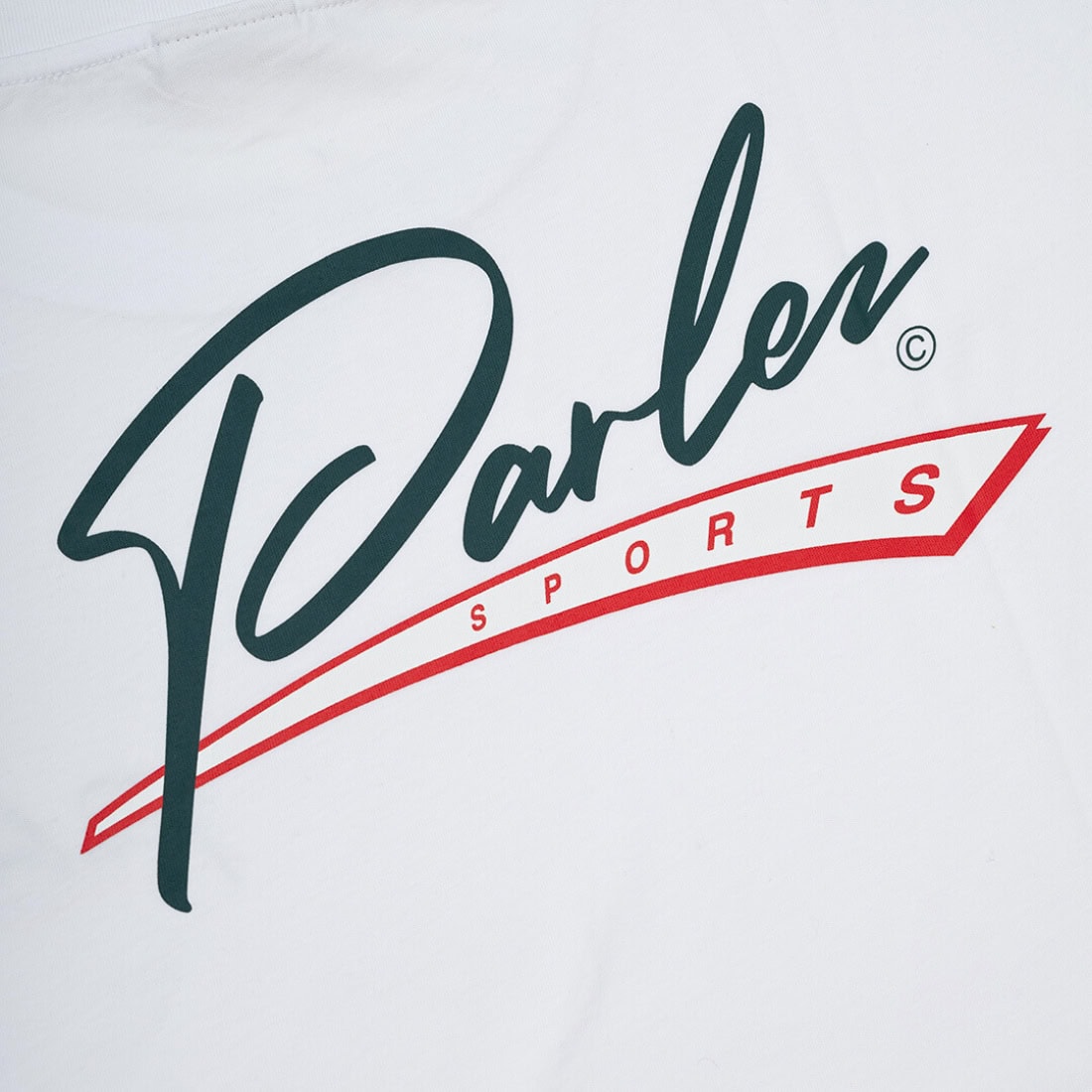 Parlez Inning OS Oversized T-Shirt - White - Mens Graphic T-Shirt by Parlez