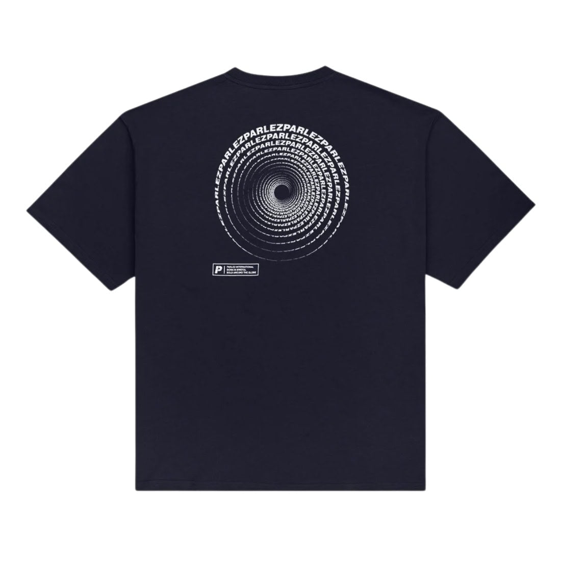 Parlez Luna Oversized T-Shirt - Midnight - Mens Graphic T-Shirt by Parlez