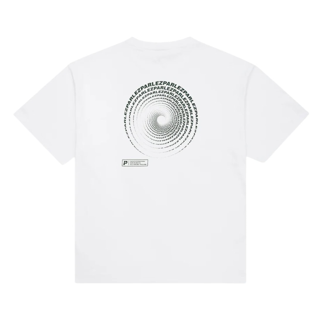 Parlez Luna Oversized T-Shirt - White - Mens Graphic T-Shirt by Parlez