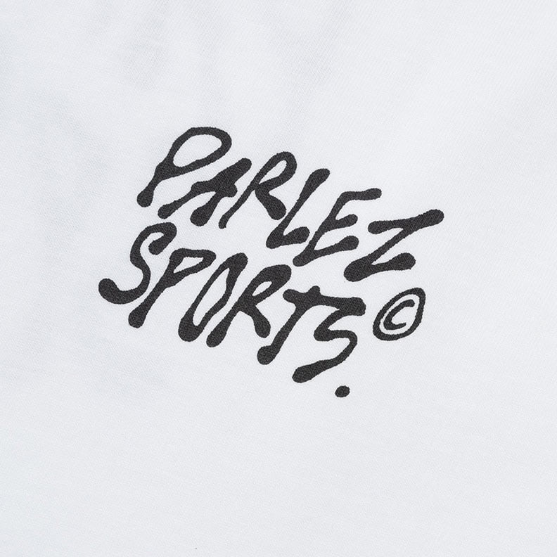 Parlez Reach Oversized T-Shirt - White - Mens Graphic T-Shirt by Parlez