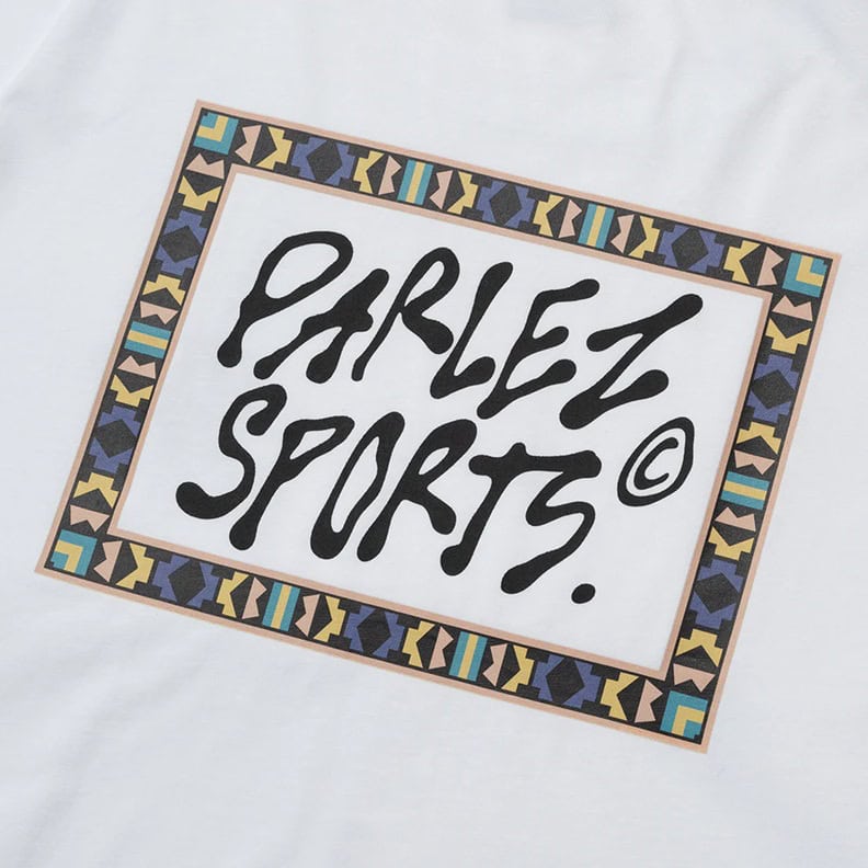 Parlez Reach Oversized T-Shirt - White - Mens Graphic T-Shirt by Parlez