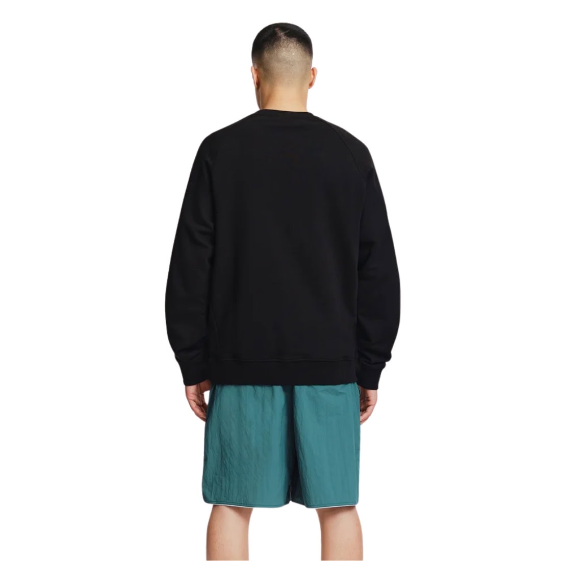 Parlez Varsity Crew - Black - Mens Crew Neck Sweatshirt by Parlez