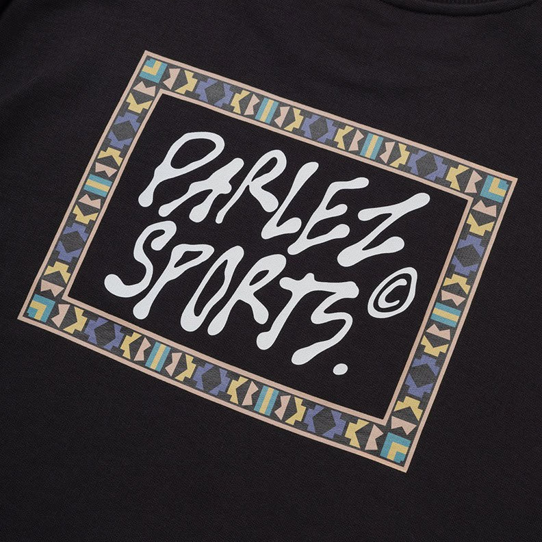 Parlez Verge Sweater - Black - Mens Crew Neck Sweatshirt by Parlez