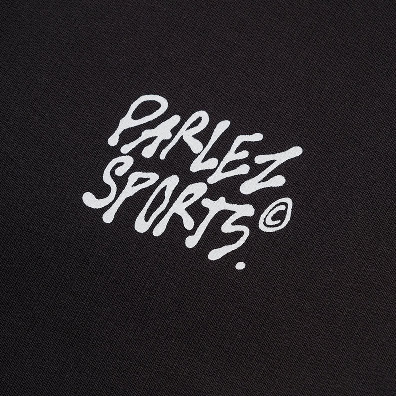 Parlez Verge Sweater - Black - Mens Crew Neck Sweatshirt by Parlez