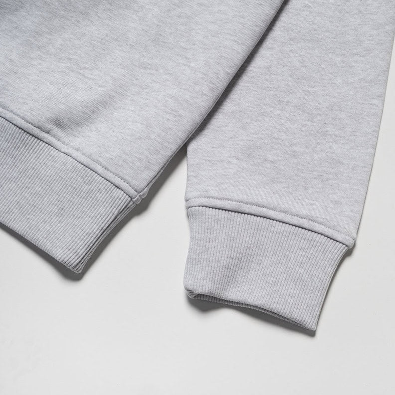 Parlez Verge Sweater - Heather Grey - Mens Crew Neck Sweatshirt by Parlez