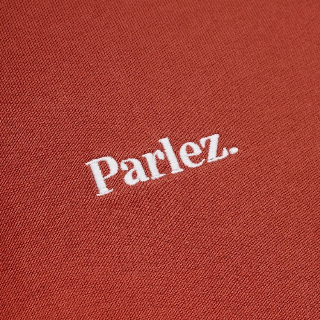 Parlez Vernon Oversized Crew - Dusty Coral - Mens Crew Neck Sweatshirt by Parlez