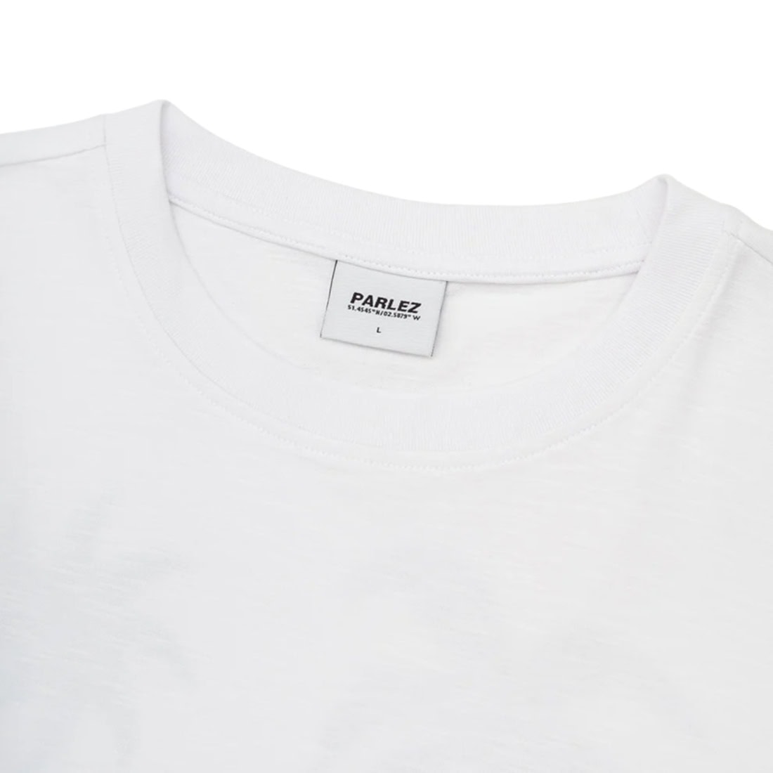 Parlez Wesley Oversized T-Shirt - White - Mens Graphic T-Shirt by Parlez